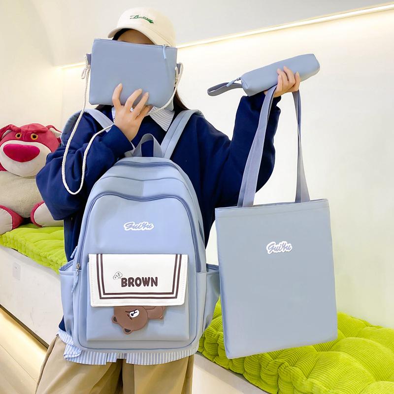 College Students Backpack New Style Junior High School Students Backpack Ins Korean Large Capacity Teenager Backpack
College Students Backpack New Style Junior High School Students Backpack Ins Korean Large Capacity Teenager Backpack