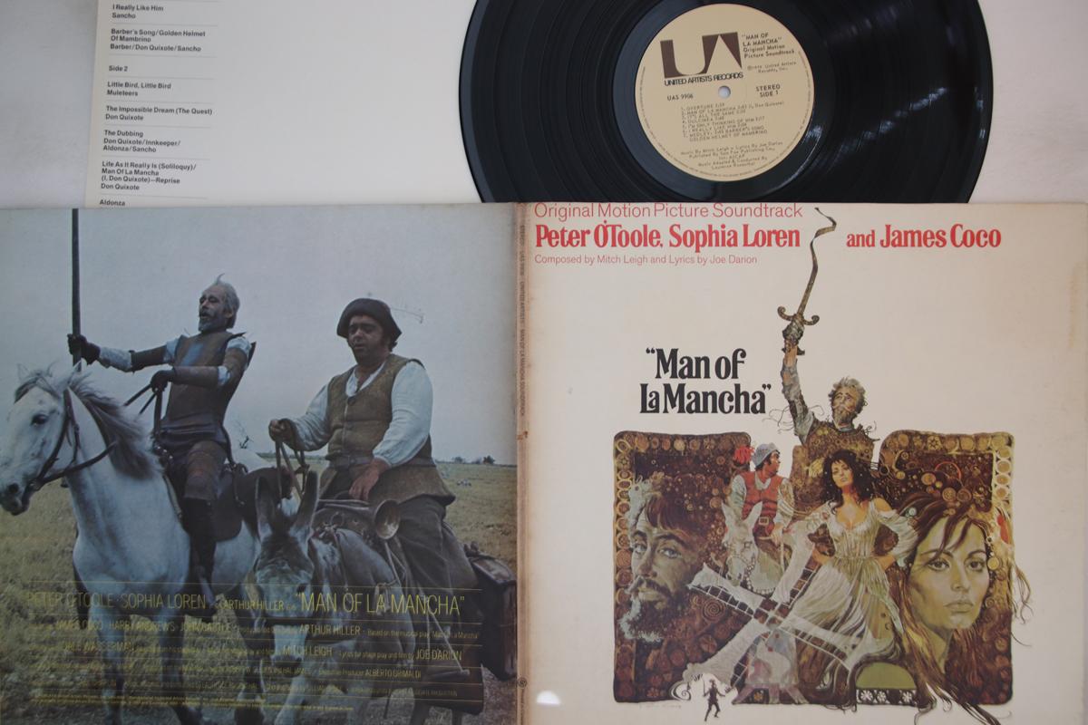 LP Record OST - Man Of La Mancha UAS9906 UNITED ARTISTS 1972 US Soundtracks & Musicals Used
LP Record OST - Man Of La Mancha UAS9906 UNITED ARTISTS 1972 US Soundtracks & Musicals Used