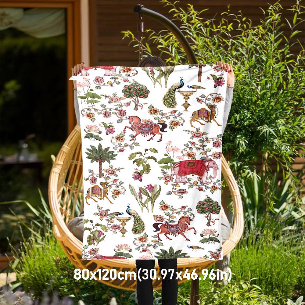 1PC Elephant HorseOutdoor Flannel Blanket - Soft Plush Decor for Picnics, camping, Bedroom, Playroom, Office, or Lunch Break 1328A 80x120cm(31x47inch)
1PC Elephant HorseOutdoor Flannel Blanket - Soft Plush Decor for Picnics, camping, Bedroom, Playroom, Office, or Lunch Break 1328A 80x120cm(31x47inch)