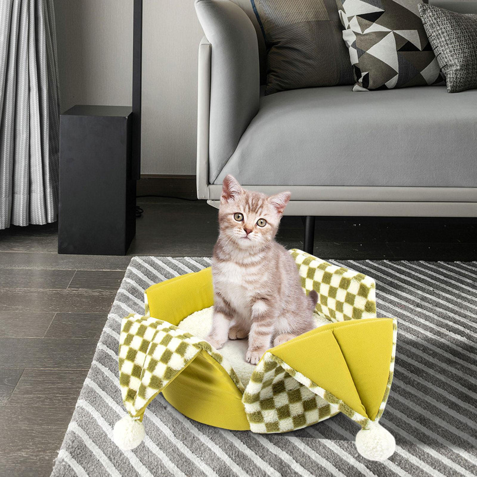 Кровать для кошек, зимняя подушка для домашних животных, дышащий, теплый, удобный домашний диван Cat nest
Кровать для кошек, зимняя подушка для домашних животных, дышащий, теплый, удобный домашний диван Cat nest