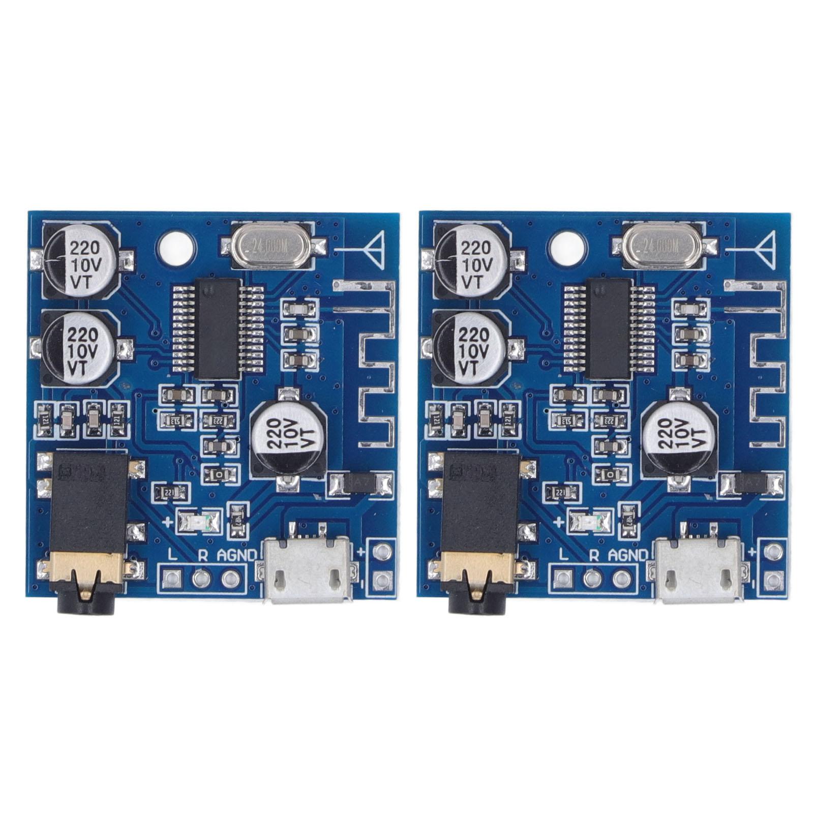 2PCS MP3 Bluetooth Audio Module with USB 5P Interface DIY Car Speaker Audio Board DC3.75.5V
2PCS MP3 Bluetooth Audio Module with USB 5P Interface DIY Car Speaker Audio Board DC3.75.5V