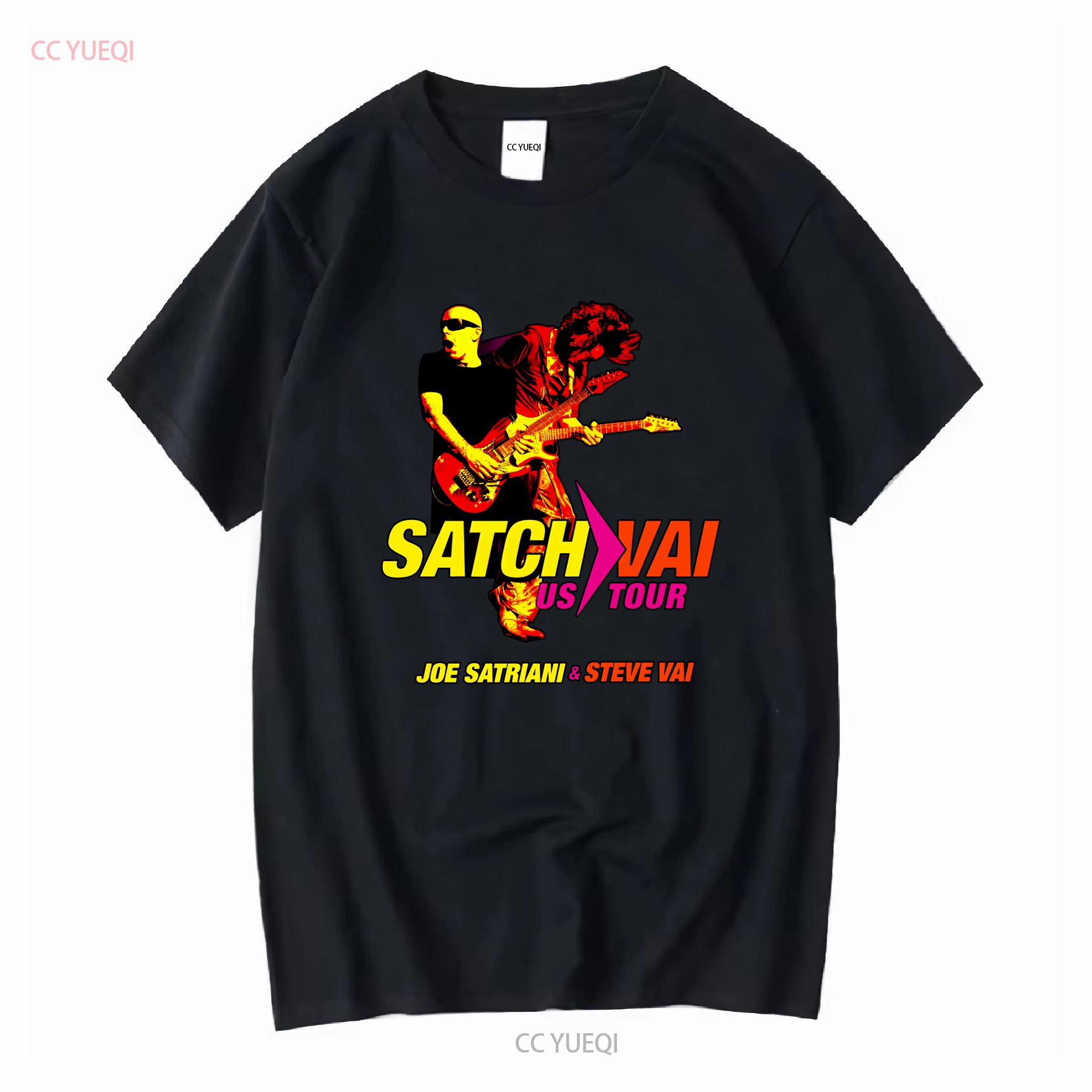 Joe satriani Steve vai satchvai US tour 2024 T shirt vintage Washed Casual Breathable graphic designer clothes homme Unisex 4XL
Joe satriani Steve vai satchvai US tour 2024 T shirt vintage Washed Casual Breathable graphic designer clothes homme Unisex 4XL