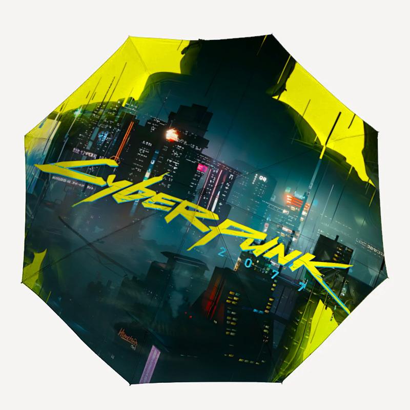 1pc Cyberpunk2077 Automatic Folding Cute Umbrella, 8 Ribs for All-Season Use, Portable for Travel & Outdoor Activities053
1pc Cyberpunk2077 Automatic Folding Cute Umbrella, 8 Ribs for All-Season Use, Portable for Travel & Outdoor Activities053