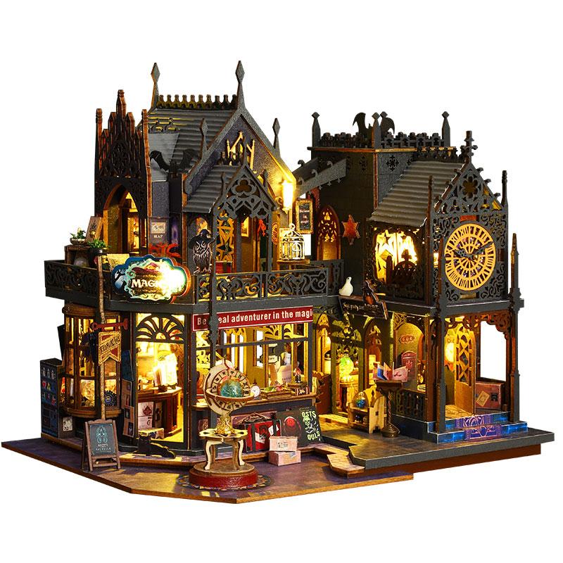 НОВЫЕ DIY деревянные Magic City Casa Миниатюрные строительные наборы со светодиодными огнями Собранные кукольные домики Украшение дома Подарки для друзей
НОВЫЕ DIY деревянные Magic City Casa Миниатюрные строительные наборы со светодиодными огнями Собранные кукольные домики Украшение дома Подарки для друзей