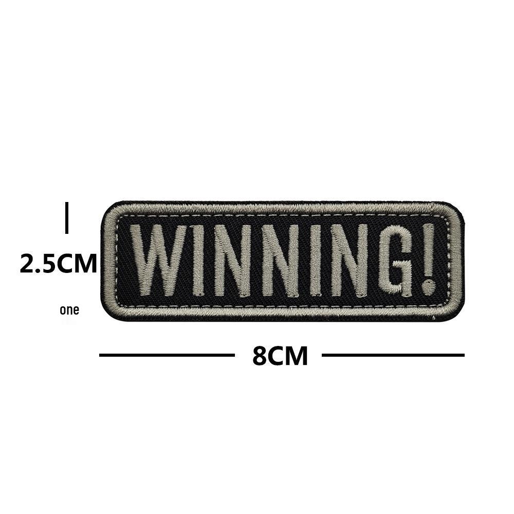 Bo Feng You Xuan Victory Embroidered Mini Chest Badge Velcro Patch
Bo Feng You Xuan Victory Embroidered Mini Chest Badge Velcro Patch