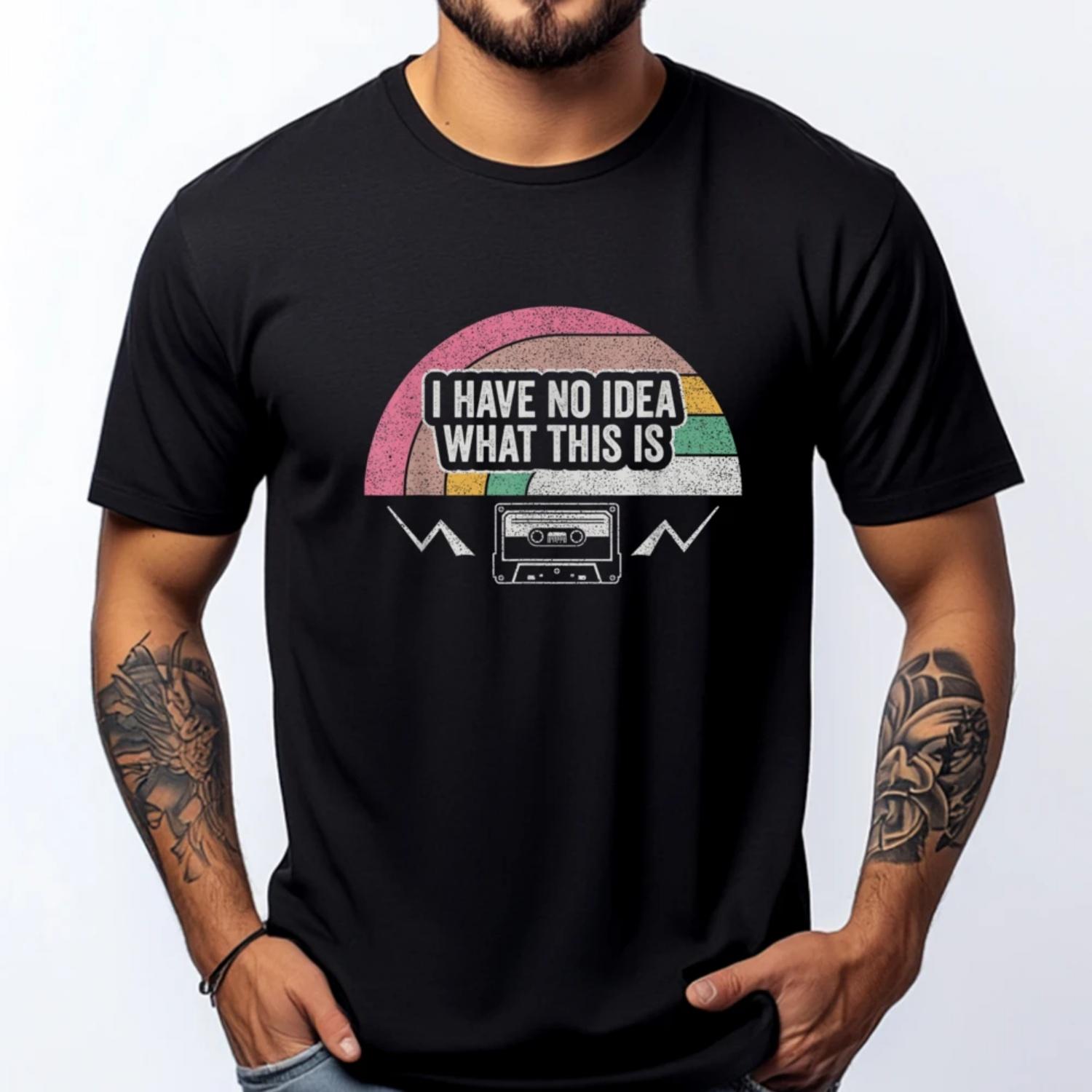 Retro I Have No What This Is Cassette Brand T Shirt Men s T-Shirts Japan Style S чёрный
Retro I Have No What This Is Cassette Brand T Shirt Men s T-Shirts Japan Style S чёрный