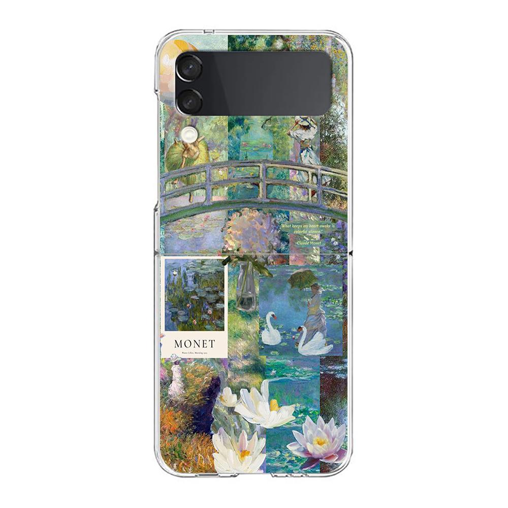 Claude Monet Art Phone Case For Samsung Galaxy Z Flip 3 4 5 Hard Folding Clear PC Bumper For Samsung Z Flip3 Transparent Cover Galaxy Z Flip 4
Claude Monet Art Phone Case For Samsung Galaxy Z Flip 3 4 5 Hard Folding Clear PC Bumper For Samsung Z Flip3 Transparent Cover Galaxy Z Flip 4