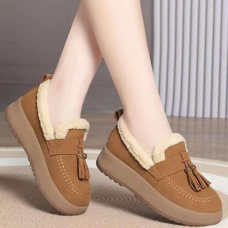 Thickened women s cotton shoes, new winter fluffy shoes, one pedal, retro non-slip soft-soled casual shoes 40 верблюд
Thickened women s cotton shoes, new winter fluffy shoes, one pedal, retro non-slip soft-soled casual shoes 40 верблюд