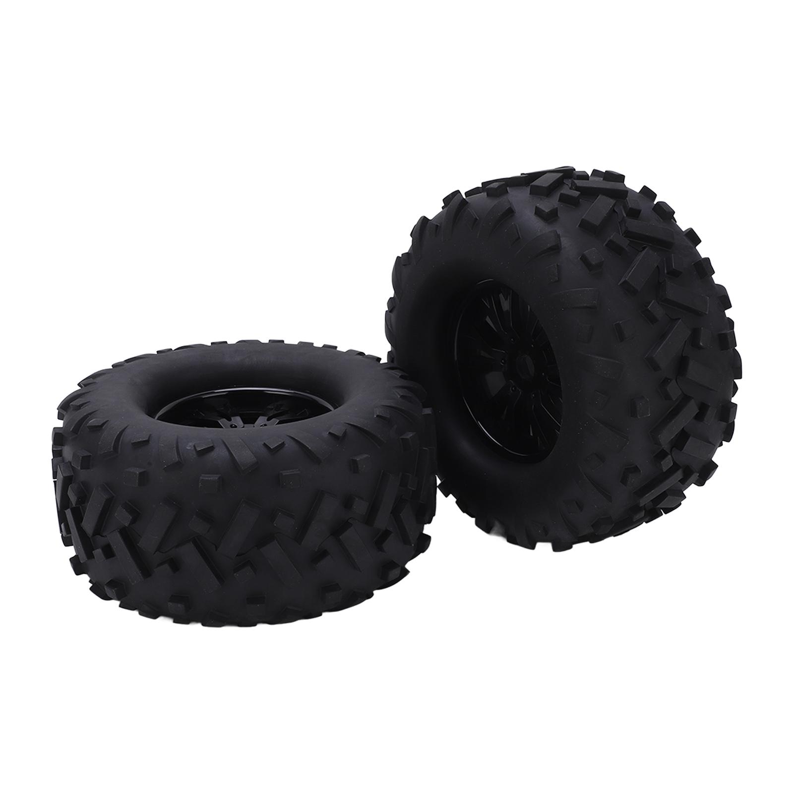 2Pcs RC Car Wheels Tires 170mm Diameter with 17mm Hex Hub Tires for 18 Remote Control Car Upgrade
2Pcs RC Car Wheels Tires 170mm Diameter with 17mm Hex Hub Tires for 18 Remote Control Car Upgrade