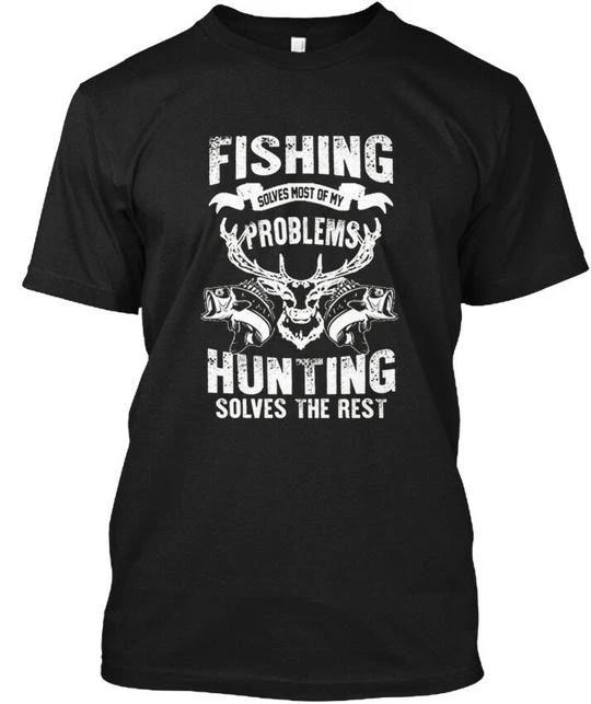 Funny Fishing And Hunting Tee TTshirt Made in the USA Size S to 5XL 4XL
Funny Fishing And Hunting Tee TTshirt Made in the USA Size S to 5XL 4XL