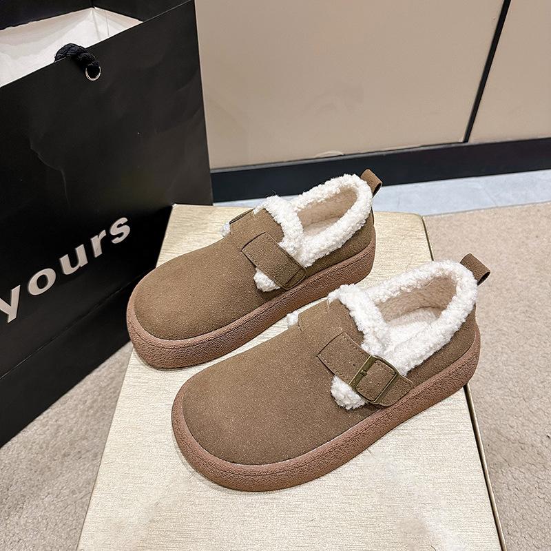 2025 autumn and winter new cotton shoes, foot buckle, flat-bottomed Doudou shoes, bread shoes, warm and thickened women s shoes 35
2025 autumn and winter new cotton shoes, foot buckle, flat-bottomed Doudou shoes, bread shoes, warm and thickened women s shoes 35