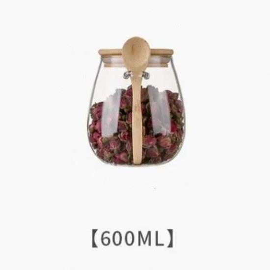 Большая емкость прозрачная стеклянная банка для хранения различных зерновых закусок, герметичная банка с крышкой-ложкой, банка для хранения чая
Большая емкость прозрачная стеклянная банка для хранения различных зерновых закусок, герметичная банка с крышкой-ложкой, банка для хранения чая