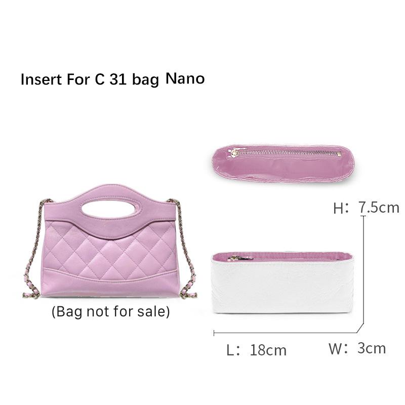 Multi-Pocket Organizer For Cha-nl 31 Nano Bag Storage Inner Liner Bag Dupont Paper Insert Cosmetic Organizer
Multi-Pocket Organizer For Cha-nl 31 Nano Bag Storage Inner Liner Bag Dupont Paper Insert Cosmetic Organizer
