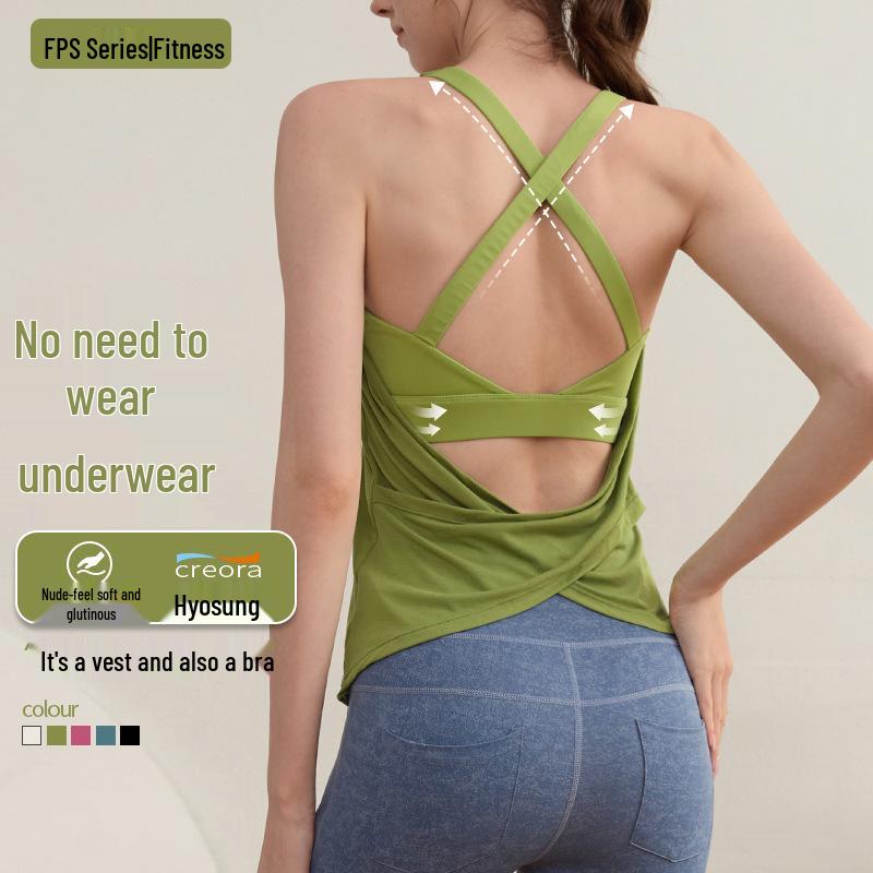 Cross-border Fitness Sexy Sports Top: Sleeveless Yoga, Running & Training Shirt with Stylish Back Design Medium синий
Cross-border Fitness Sexy Sports Top: Sleeveless Yoga, Running & Training Shirt with Stylish Back Design Medium синий