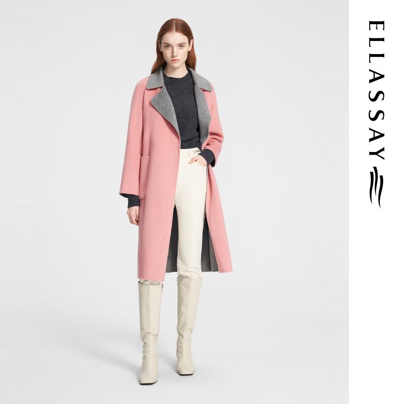 ELLASSAY Women s Merino Wool Blend Belted Coat S
ELLASSAY Women s Merino Wool Blend Belted Coat S