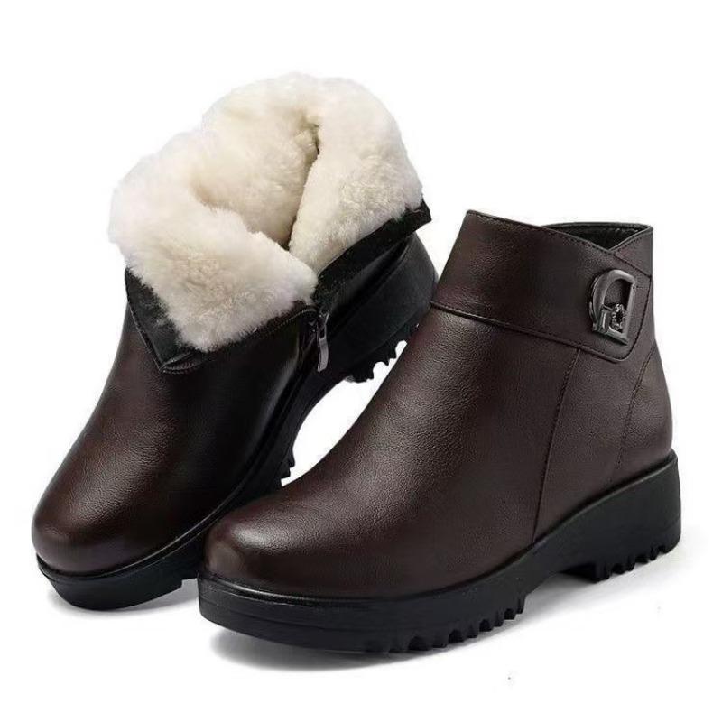 Small short boots, winter fluffy boots, flat-bottomed non-slip medium and old piled thickened warm soft-soled cotton shoes 35 темно-коричневого кольору
Small short boots, winter fluffy boots, flat-bottomed non-slip medium and old piled thickened warm soft-soled cotton shoes 35 темно-коричневого кольору