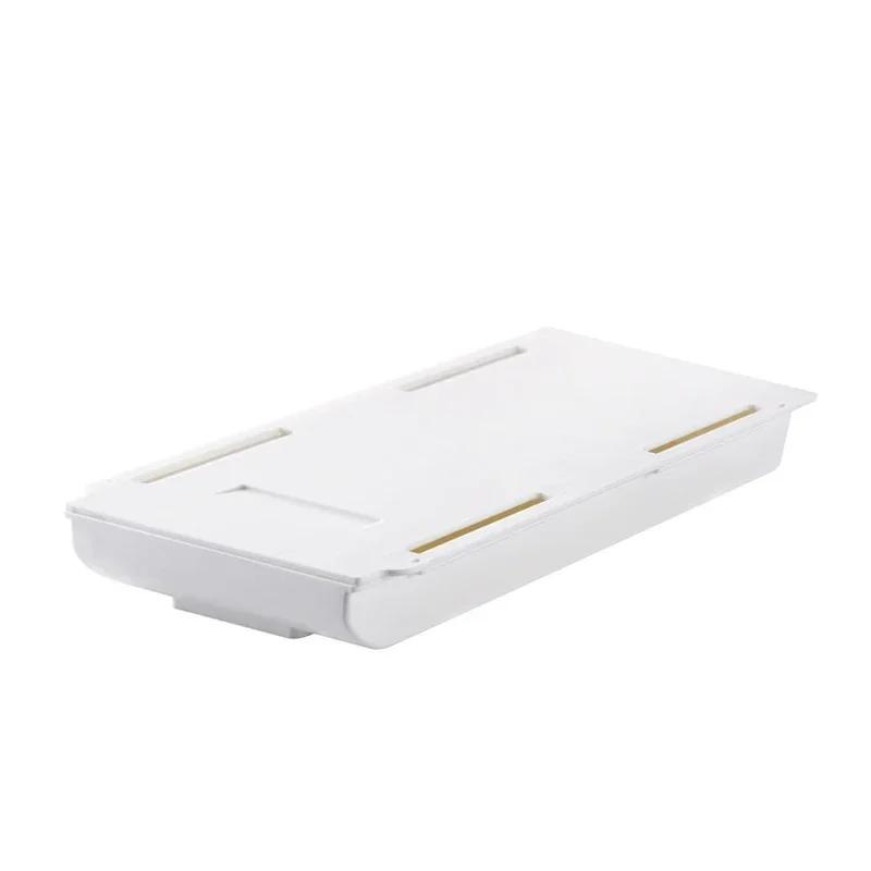 Under Desk Storage Box Invisible Self-Adhesive Type Tray Hidden Table Under Storage Drawers for Pencil Makeup Pen Stationery Box
Under Desk Storage Box Invisible Self-Adhesive Type Tray Hidden Table Under Storage Drawers for Pencil Makeup Pen Stationery Box