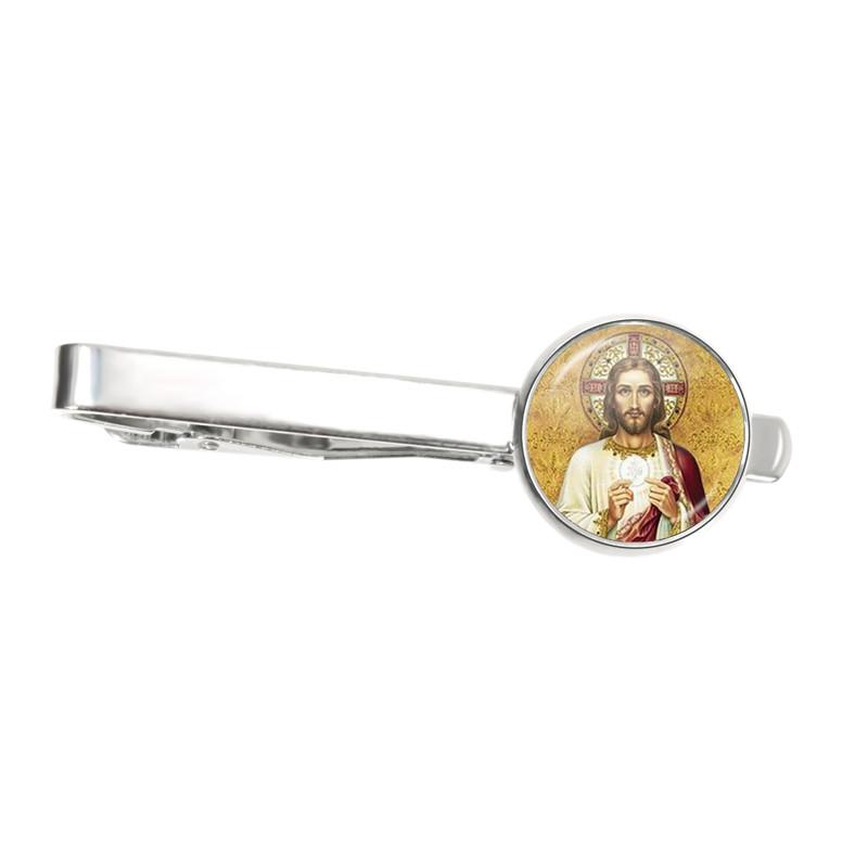 Virgin Mary with Baby Jesus Tie Clips Men Metal Tieclip Necktie Clip Pin Religious Art Jewelry Christian Gift
Virgin Mary with Baby Jesus Tie Clips Men Metal Tieclip Necktie Clip Pin Religious Art Jewelry Christian Gift