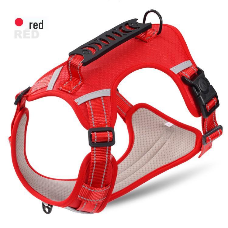 Reflective Vest-Style Pet Harness and Leash for Medium to Large Dogs Small
Reflective Vest-Style Pet Harness and Leash for Medium to Large Dogs Small