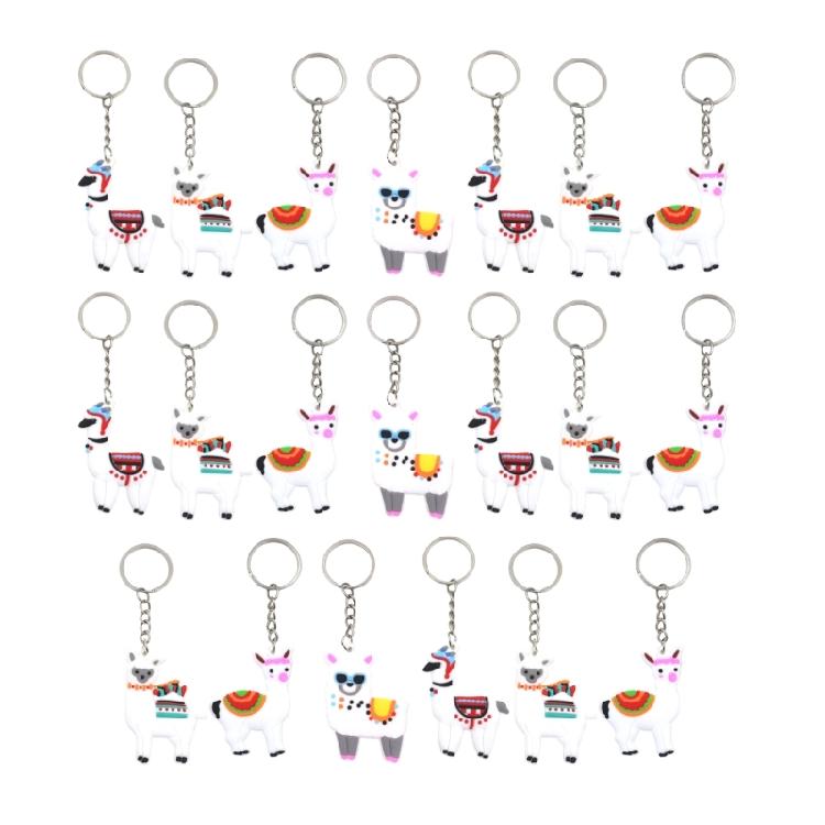 20 Pack Alpacas Themed Keychain Favors Colorful PVC Charm Cartoon Keyrings Party Favor Keychain for Fashion Enthusiasts
20 Pack Alpacas Themed Keychain Favors Colorful PVC Charm Cartoon Keyrings Party Favor Keychain for Fashion Enthusiasts