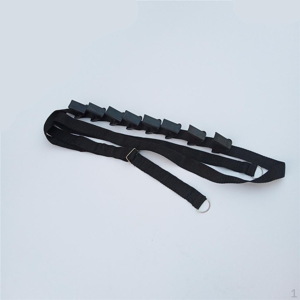 Adjustable 8 Hooks Over Door Hanger Nylon Straps Clothes Organizer Holder
Adjustable 8 Hooks Over Door Hanger Nylon Straps Clothes Organizer Holder
