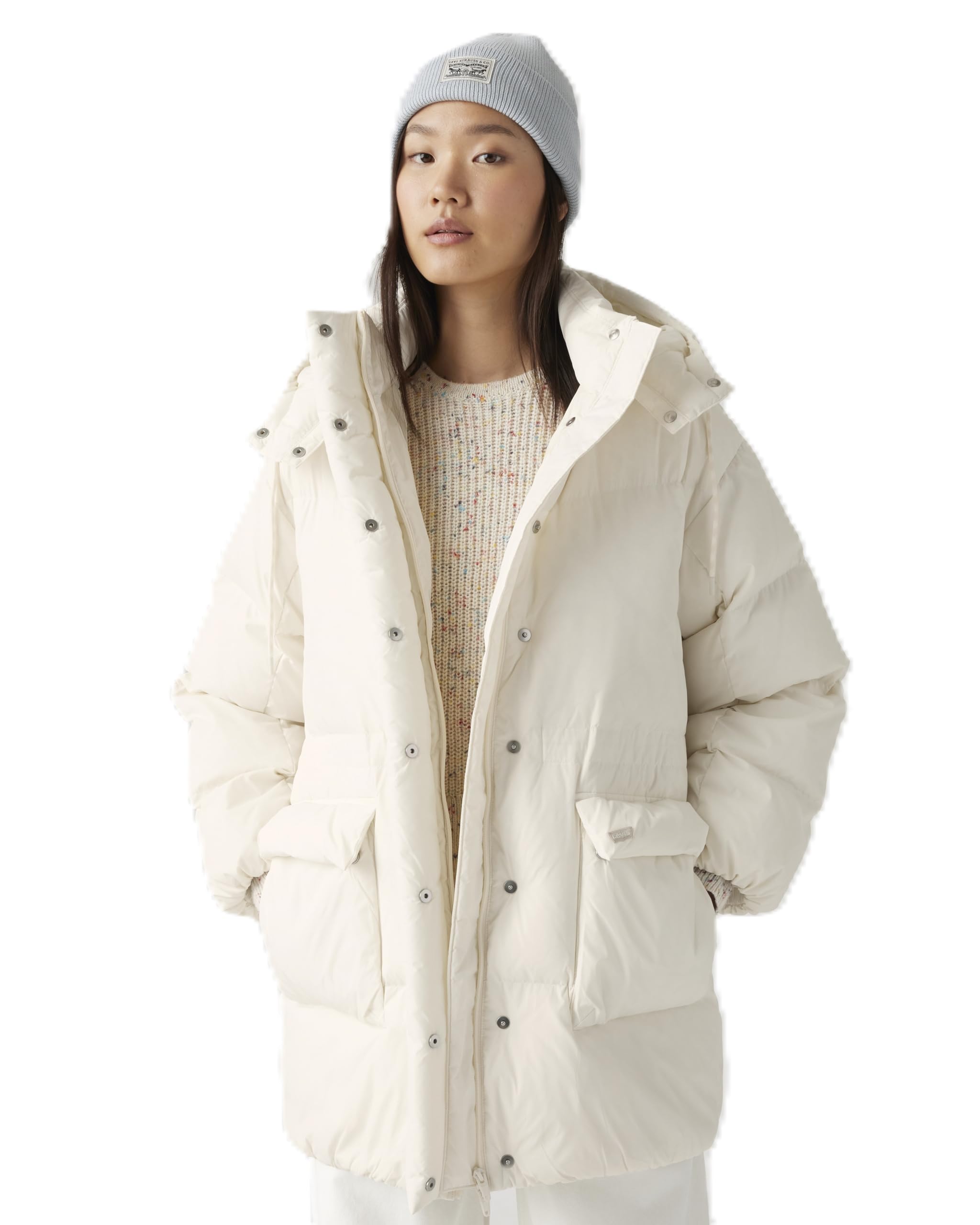 Levi s Puffer Jacket WESTERN Insulated Puffer Detachable Hood Bubble Mid Jacket Women s A8528-0000 US S
Levi s Puffer Jacket WESTERN Insulated Puffer Detachable Hood Bubble Mid Jacket Women s A8528-0000 US S