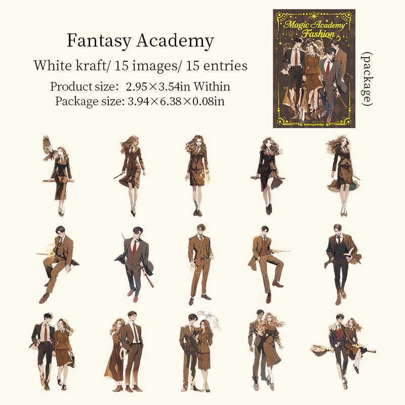 15Sheets Magic Sticker Pack Wizardry School Waterproof Vinyl For Hand Account Scrapbooking Journaling Planner Decoration
15Sheets Magic Sticker Pack Wizardry School Waterproof Vinyl For Hand Account Scrapbooking Journaling Planner Decoration