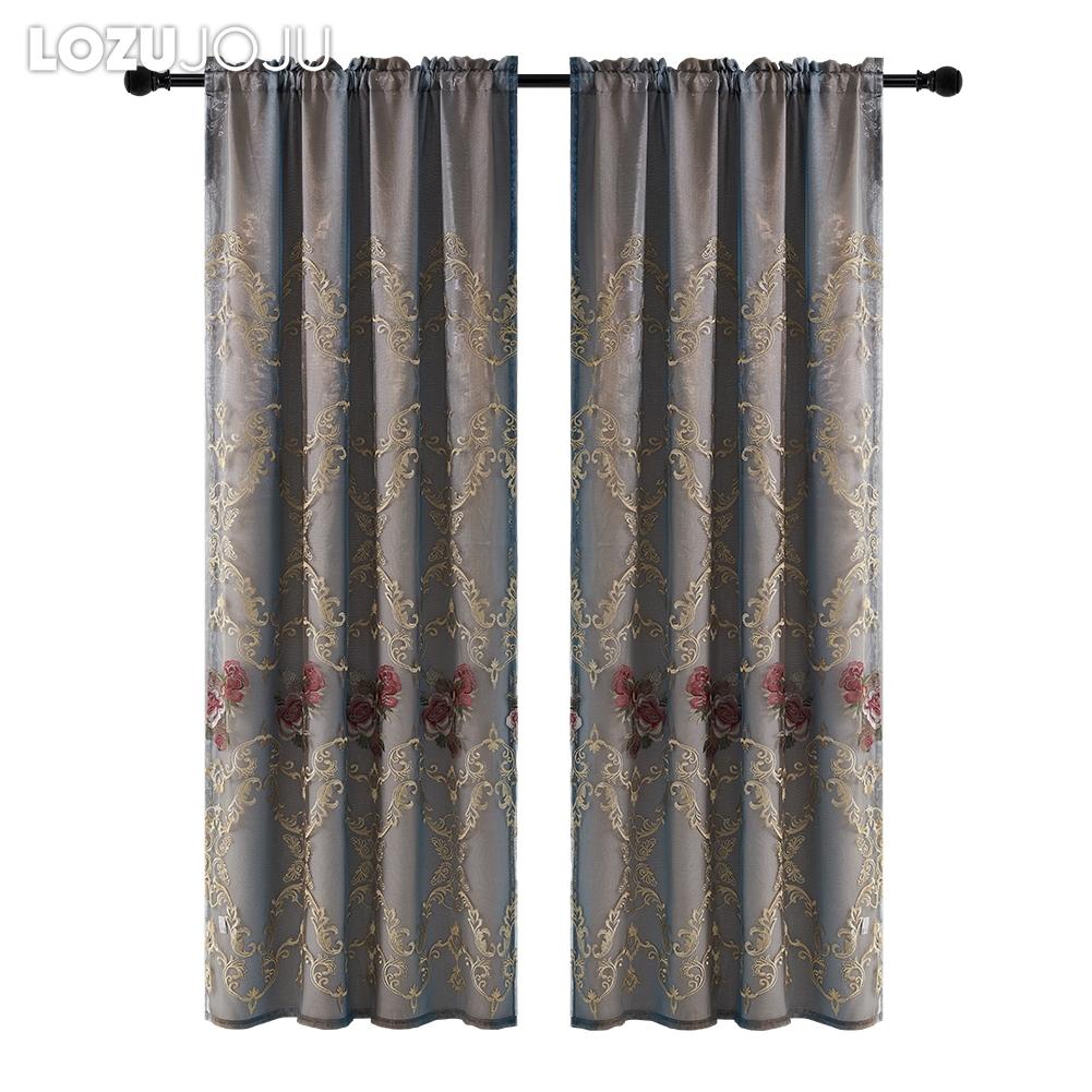 Комплект LOZUJOJU модных высококачественных экзотических роскошных двухслойных вышитых штор для гостиной, оконных штор, панелей, декора W200cm x L260cm
Комплект LOZUJOJU модных высококачественных экзотических роскошных двухслойных вышитых штор для гостиной, оконных штор, панелей, декора W200cm x L260cm