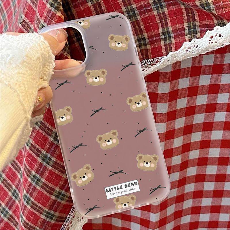 Cute Bear Cartoon Soft Case for Apple iPhone 12/13/15/16 Pro Max with Large Camera Hole iPhone 14
Cute Bear Cartoon Soft Case for Apple iPhone 12/13/15/16 Pro Max with Large Camera Hole iPhone 14