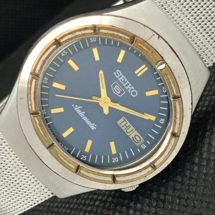 Б/У винтажные часы SEIKO 5 AUTOMATIC 7009A JAPAN MENS D/D BLUE WATCH 606-a314455-9 SKU606-a314455
Б/У винтажные часы SEIKO 5 AUTOMATIC 7009A JAPAN MENS D/D BLUE WATCH 606-a314455-9 SKU606-a314455