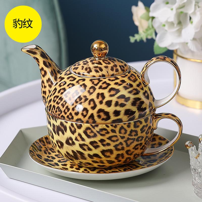 English Afternoon Tea Cup Ceramic Tea Set Teapot Teacup Single Pot Kettle Tea Infuser Mother Child Pot Coffee Cup and Saucer цветной печати леопарда
English Afternoon Tea Cup Ceramic Tea Set Teapot Teacup Single Pot Kettle Tea Infuser Mother Child Pot Coffee Cup and Saucer цветной печати леопарда