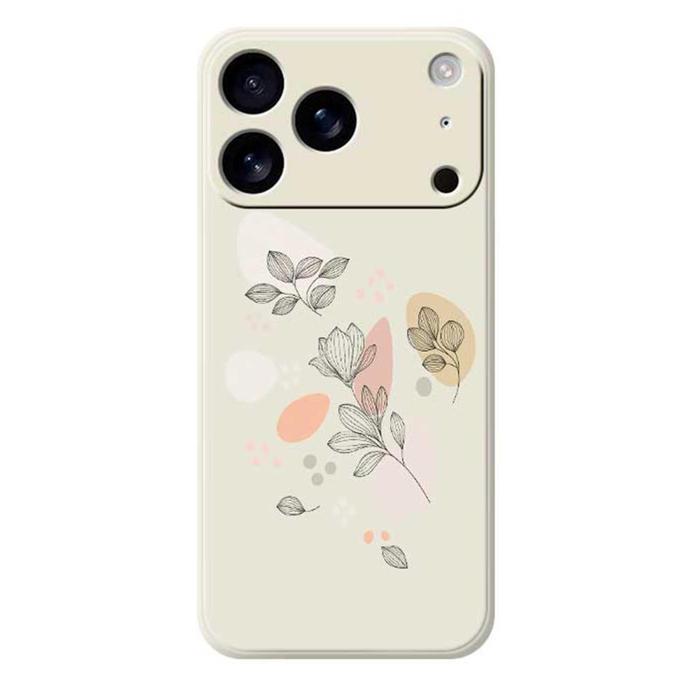 For iPhone 17 Pro Max Case Sketch Leaves Pattern Printing Straight Edge TPU Phone Back Cover Beige
For iPhone 17 Pro Max Case Sketch Leaves Pattern Printing Straight Edge TPU Phone Back Cover Beige