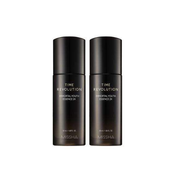 MISSHA Time Revolution Immortal Youth Essence 2X Anti-Aging & Hydrating Face Essence 50ml x2
MISSHA Time Revolution Immortal Youth Essence 2X Anti-Aging & Hydrating Face Essence 50ml x2