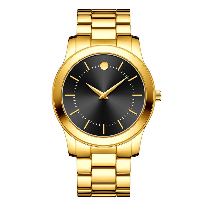 Gold Business Simple Men S Watch Waterproof Quartz Watch Men S Watch Steel Belt Watch
Gold Business Simple Men S Watch Waterproof Quartz Watch Men S Watch Steel Belt Watch