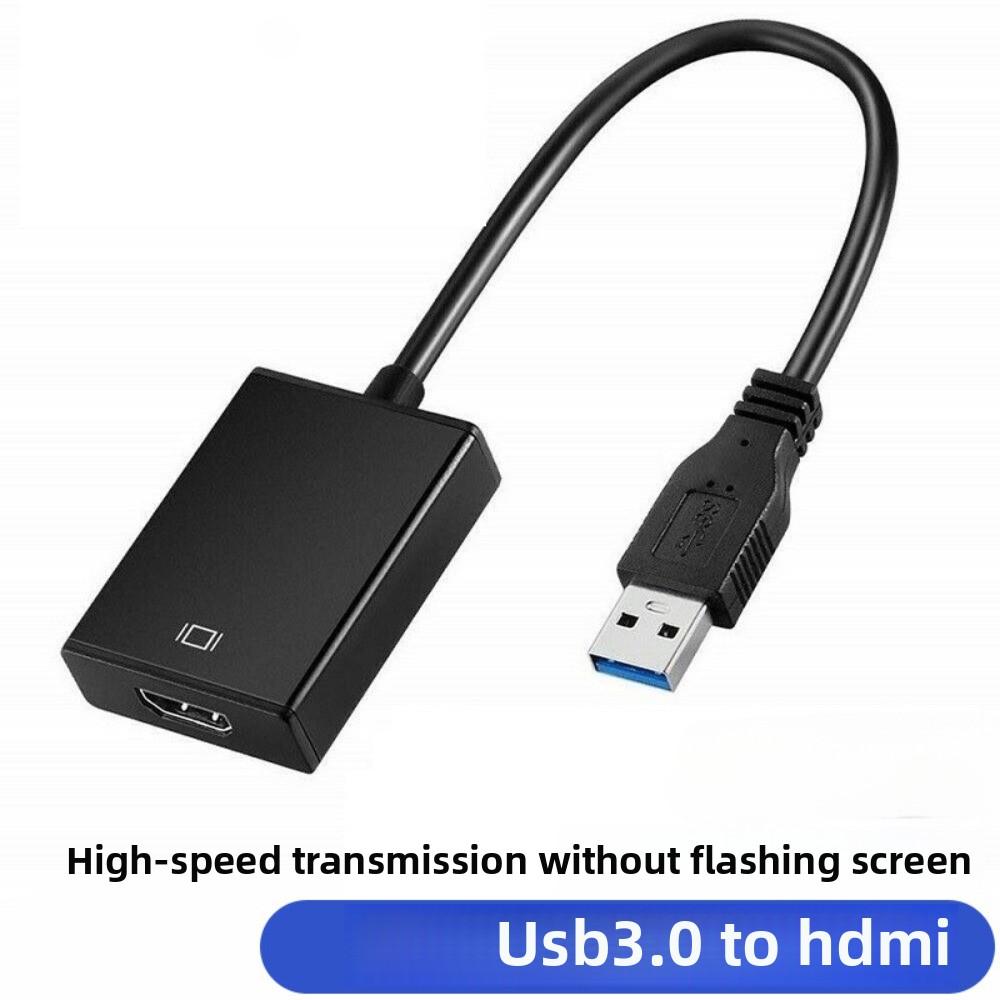 USB 30 to HDMI Adapter with Driver 1080P HD Converter for PC to TV Laptop Monitor Projector чорний
USB 30 to HDMI Adapter with Driver 1080P HD Converter for PC to TV Laptop Monitor Projector чорний