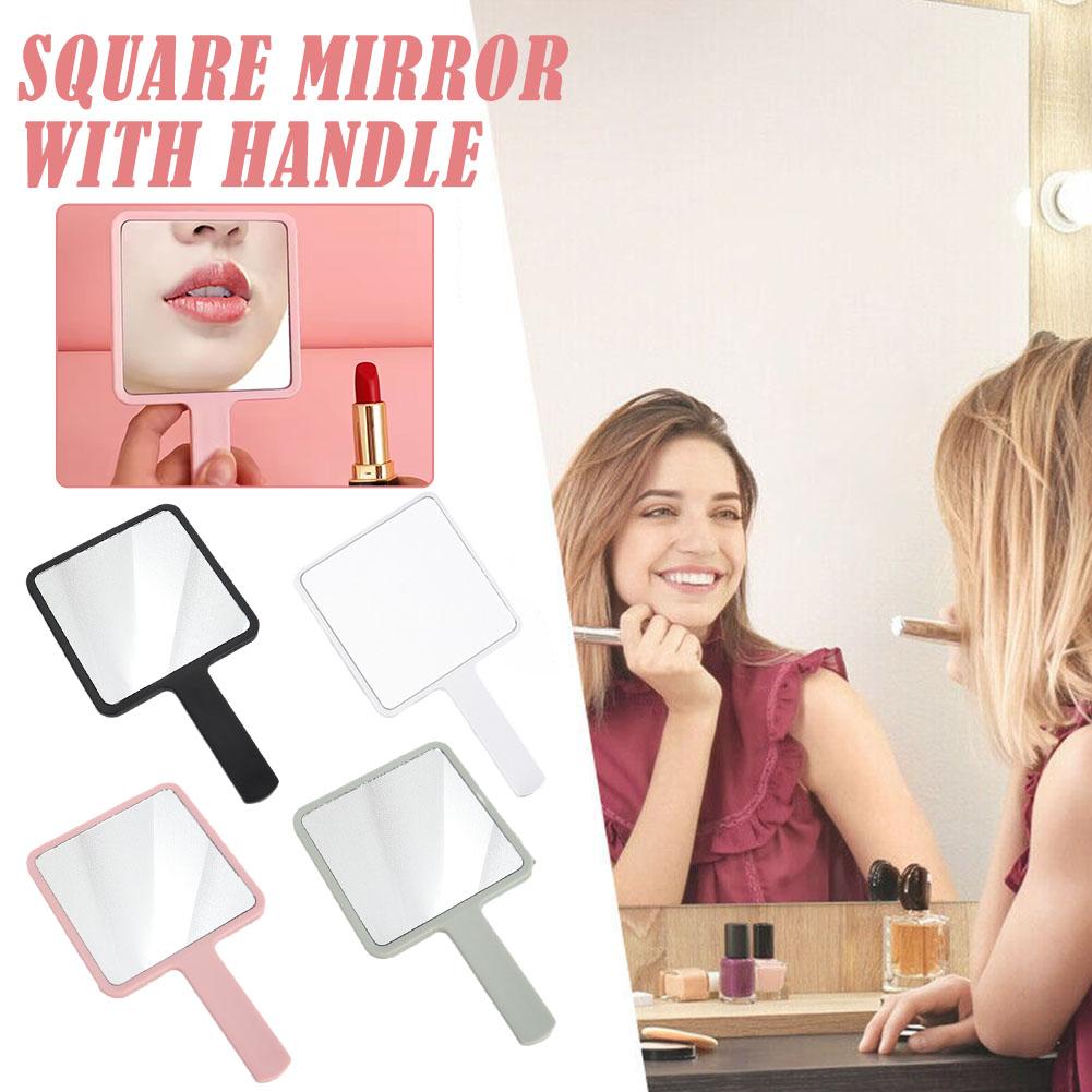 Full Square Mirror With Handle Mini Travel Square Pocket Makeup You With Mirror Carry With Mirr I2H9
Full Square Mirror With Handle Mini Travel Square Pocket Makeup You With Mirror Carry With Mirr I2H9