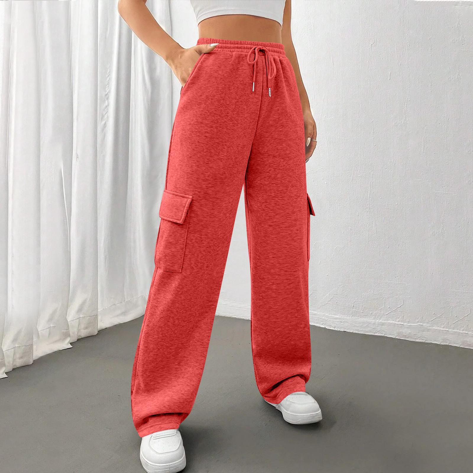 Women s Casual, Stylish, Loose-fitting, Sporty Drawstring Waist Wide-leg Pants S червоний
Women s Casual, Stylish, Loose-fitting, Sporty Drawstring Waist Wide-leg Pants S червоний