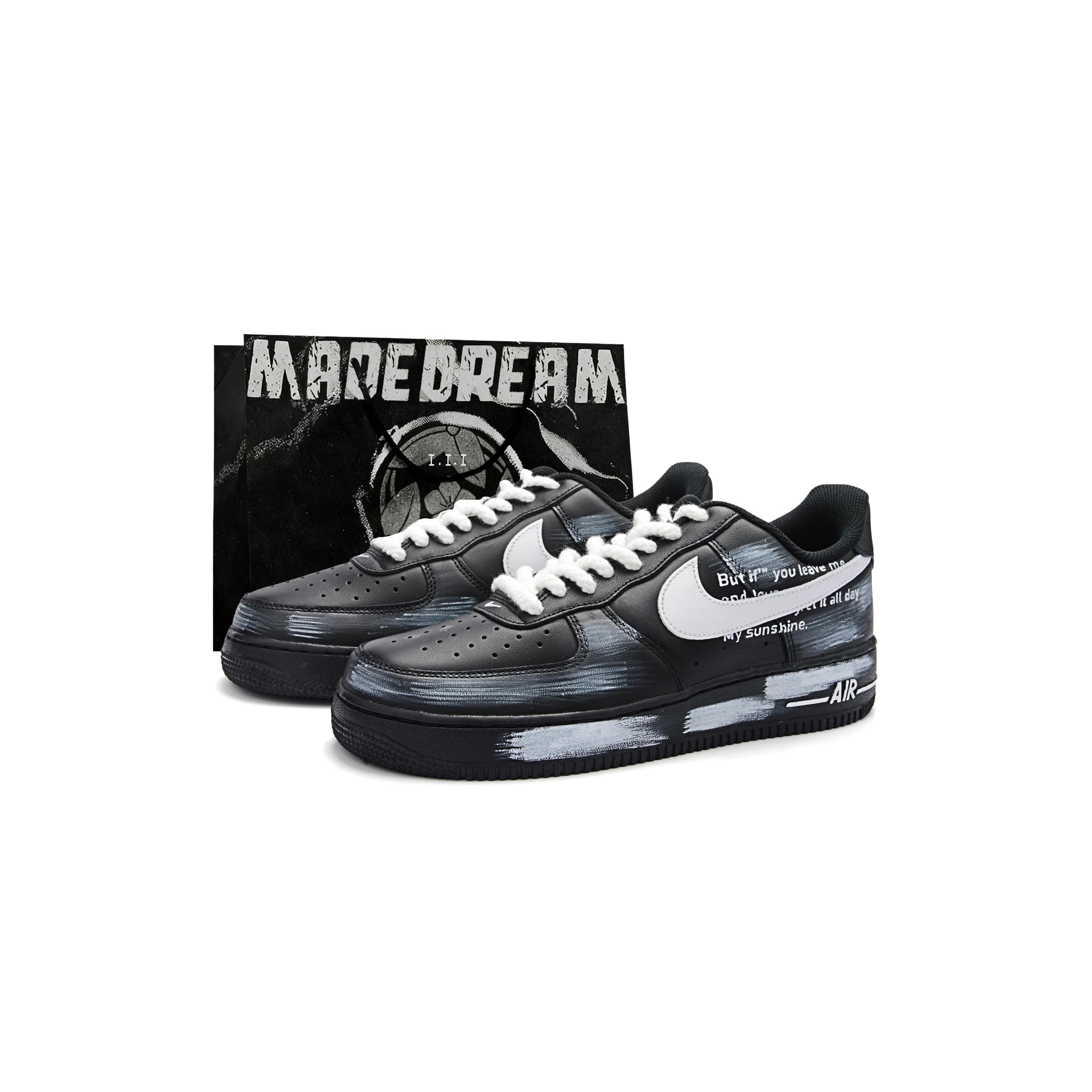 Nike Air Force 1 Cushioning Abrasion Resistant Low top Skateboard Shoes Unisex Black White CW2288-001(Team1326-XBOX) 42.5
Nike Air Force 1 Cushioning Abrasion Resistant Low top Skateboard Shoes Unisex Black White CW2288-001(Team1326-XBOX) 42.5