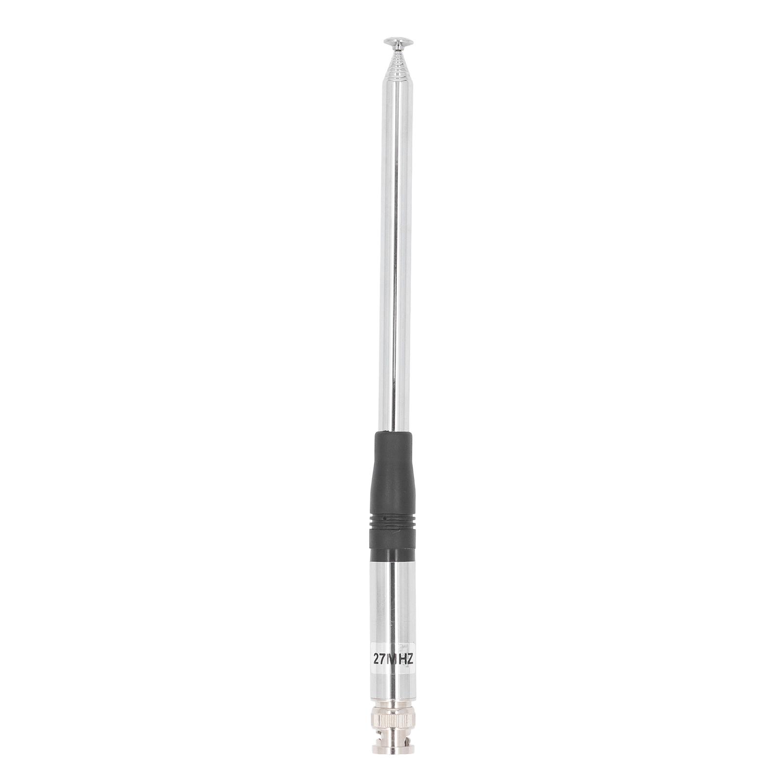 Radio Antennae with BNC Connector 27Mhz Telescopic Rod HT CB Handheld Portable Radio Antennae for
Radio Antennae with BNC Connector 27Mhz Telescopic Rod HT CB Handheld Portable Radio Antennae for