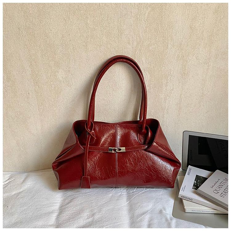 2026 New Large Capacity Soft Leather Pleated Women s Handbag Retro Commuter Tote Bag Quality Single Shoulder Slant Bags червоний
2026 New Large Capacity Soft Leather Pleated Women s Handbag Retro Commuter Tote Bag Quality Single Shoulder Slant Bags червоний
