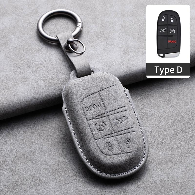 Leather Car Key Cover Case Fob for Jeep Renegade Compass Grand Cherokee for Chrysler 300C Wrangler Keychain Keyring Accessories
Leather Car Key Cover Case Fob for Jeep Renegade Compass Grand Cherokee for Chrysler 300C Wrangler Keychain Keyring Accessories