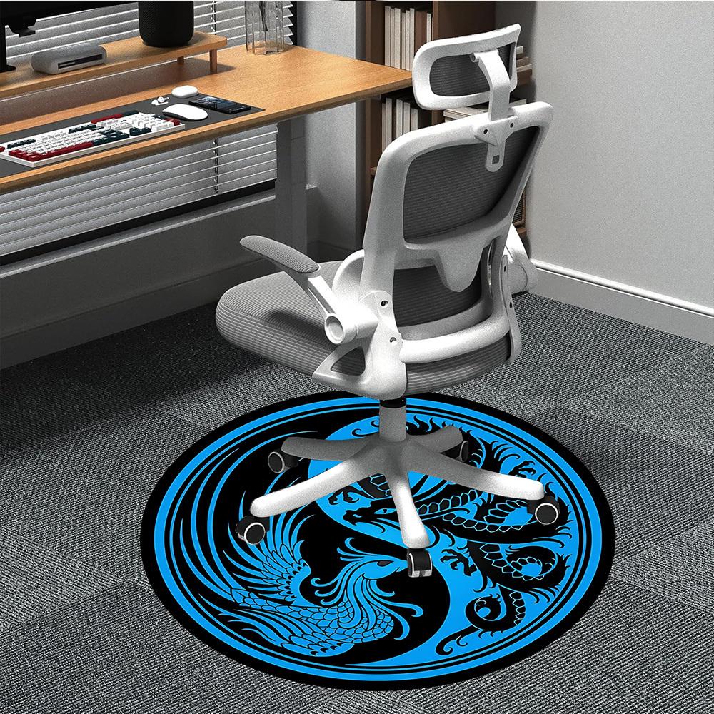 1PC Dragon Phoenix Office Round Area Rug, Indoor Mat Suitable ForOffice, Under Office Chairs Bedroom Living Room Home Decor, Room Deco, D067 80cm by 80cm
1PC Dragon Phoenix Office Round Area Rug, Indoor Mat Suitable ForOffice, Under Office Chairs Bedroom Living Room Home Decor, Room Deco, D067 80cm by 80cm