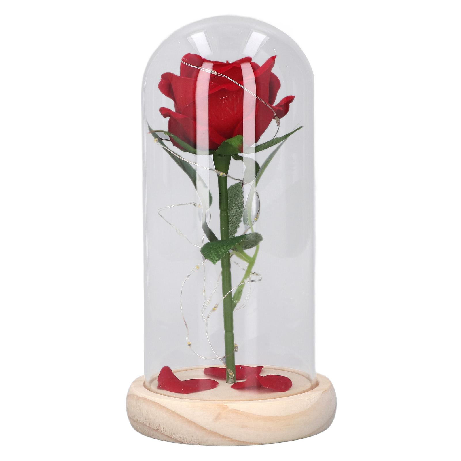 Electric LED Rose Glass Stimulate Round Lint Light Artificial Rose Glass Cover for Christmas
Electric LED Rose Glass Stimulate Round Lint Light Artificial Rose Glass Cover for Christmas