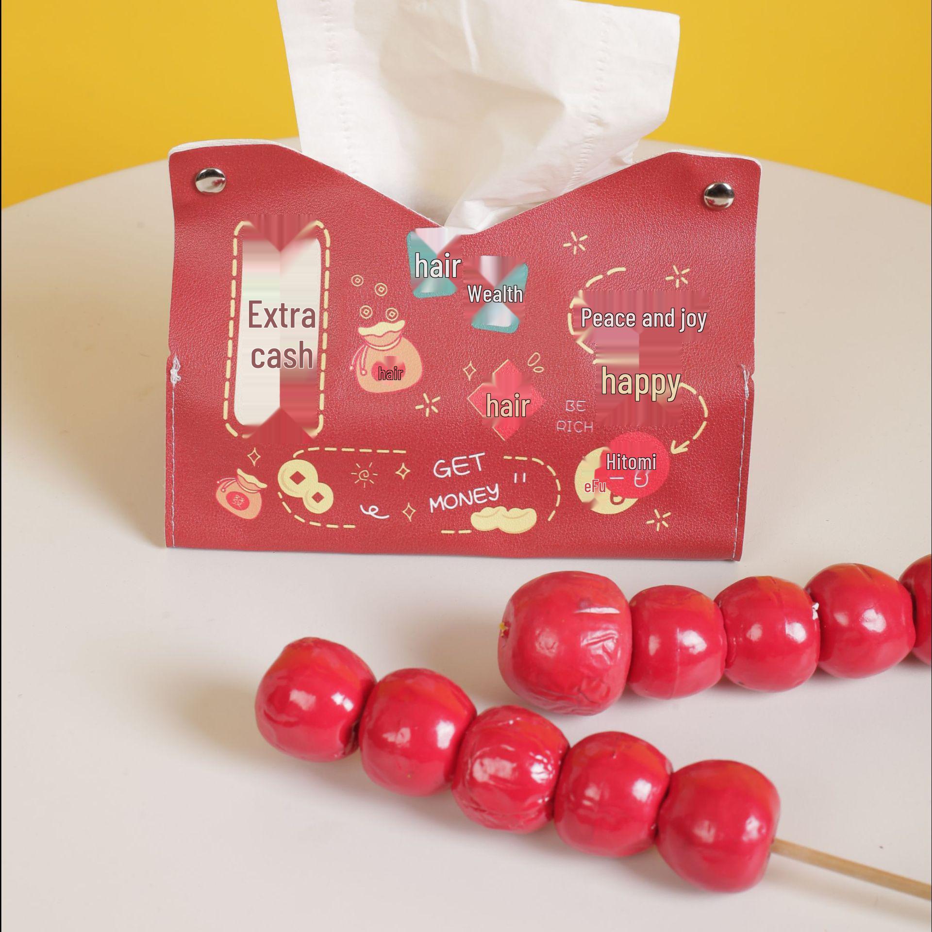 Wish Fulfilled Festive Red Wedding & New Year Tissue Box Ornament 19x12x12.5 cm
Wish Fulfilled Festive Red Wedding & New Year Tissue Box Ornament 19x12x12.5 cm