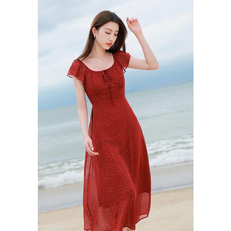 Sancai Women s Plus Size Polka Dot A-Line Dress M
Sancai Women s Plus Size Polka Dot A-Line Dress M