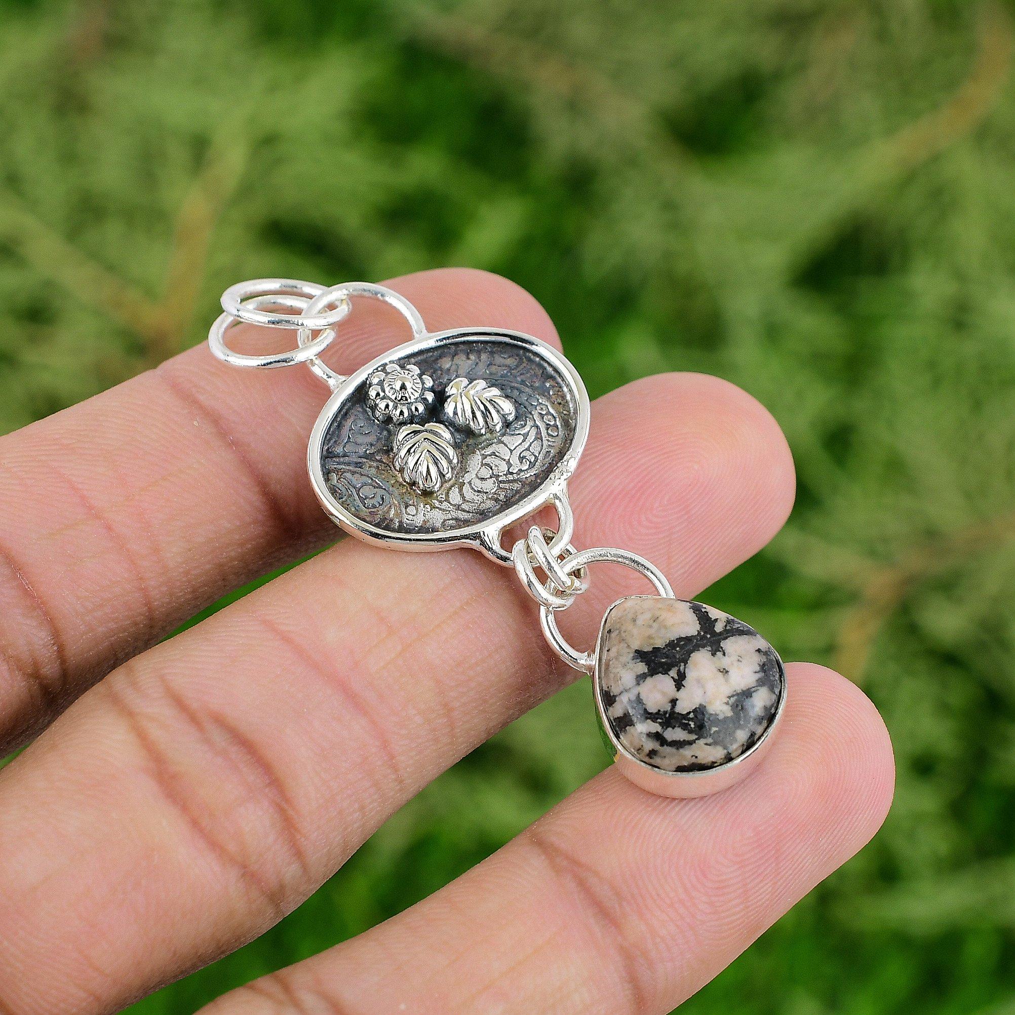 Thanks Giving Day Sale Pear Natural Rhodonite Unique Pendant 925 Sterling Silver
Thanks Giving Day Sale Pear Natural Rhodonite Unique Pendant 925 Sterling Silver