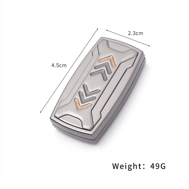 Novelty Luminous EDC Fidget Slider Creative Arrow Pattern Magnetic Push Haptic Slider Stress Relief Fidget Toys ADHD Toys чёрный
Novelty Luminous EDC Fidget Slider Creative Arrow Pattern Magnetic Push Haptic Slider Stress Relief Fidget Toys ADHD Toys чёрный