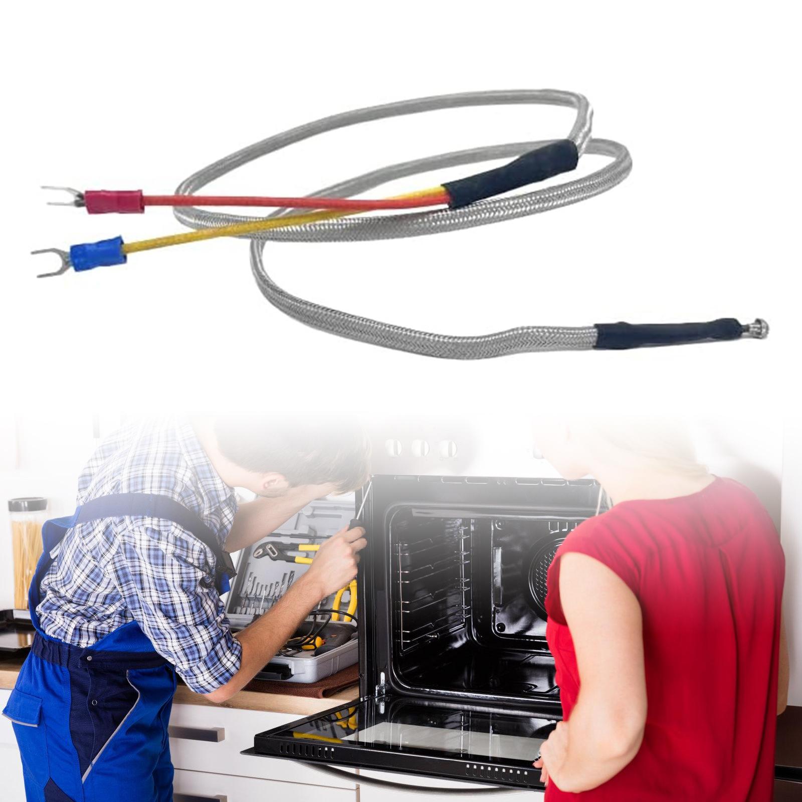36Inches Universal Thermocouple Oven Heat Sensor Probe Suitable for Oven Temperature Precisions in Kitchen Appliances
36Inches Universal Thermocouple Oven Heat Sensor Probe Suitable for Oven Temperature Precisions in Kitchen Appliances