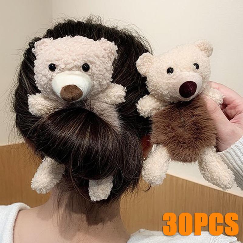 30PCS Hair Accessories Hair Bands Cute Bear Hug Hair Bands Sweet Hair Tie Headband Hair Ties Plush Hair Accessories Hair Bands 
30PCS Hair Accessories Hair Bands Cute Bear Hug Hair Bands Sweet Hair Tie Headband Hair Ties Plush Hair Accessories Hair Bands