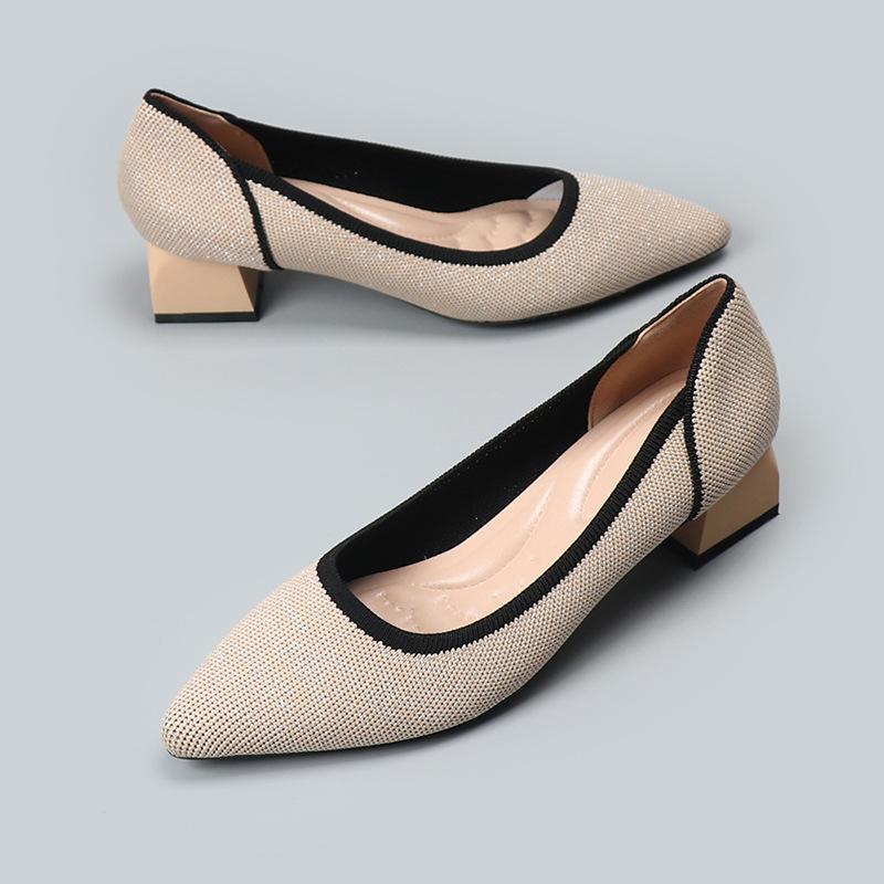 Весенне-осенние вязаные туфли-лодочки с острым носком и средним каблуком, вязаные из летящей нити, вязаные женские туфли на толстом каблуке 40 абрикосовый
Весенне-осенние вязаные туфли-лодочки с острым носком и средним каблуком, вязаные из летящей нити, вязаные женские туфли на толстом каблуке 40 абрикосовый